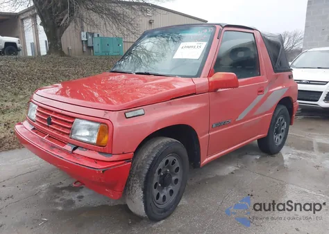1994 Suzuki Sidekick Js из США, поврежденный, VIN 2S3TC01C1R6400023